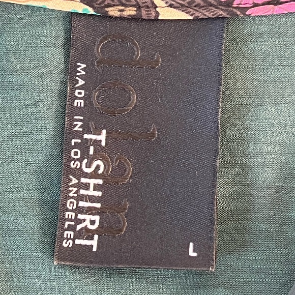 dolan Left Coast Collection Women Copper Solid Large Blouse - Picture 10 of 11